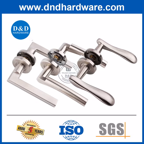 Stainless Steel Casting Door Handle Solid Flat Lever Sf120