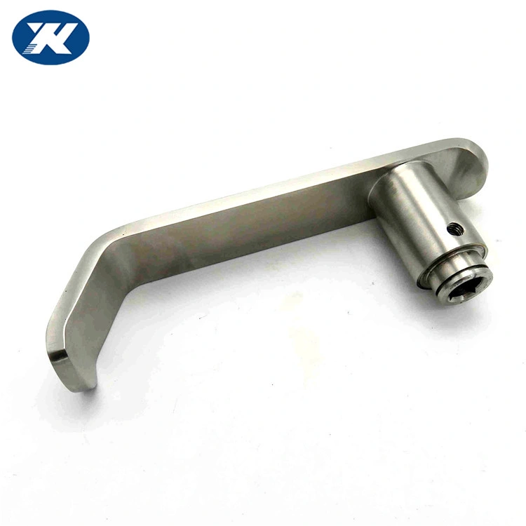 Customized Special Shape Stainless Steel Modern Solid Casting Lever Door Handle