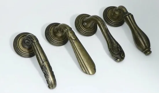 Serrure de porte à mortaise/ Zamak/ alliage de zinc/aluminium/poignée de porte en acier inoxydable